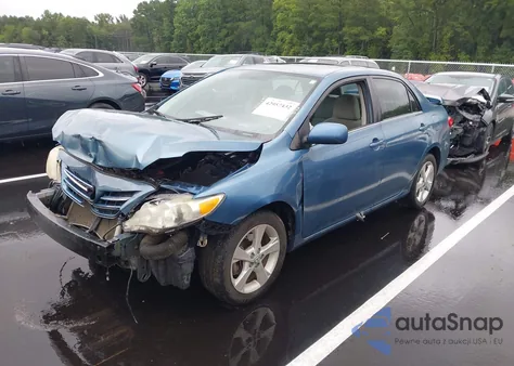 2013 Toyota Corolla Le from USA, damaged, VIN 5YFBU4EE3DP135574